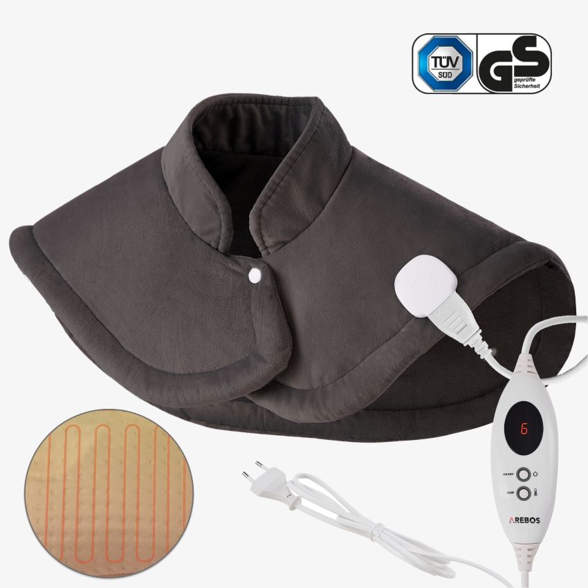 Elektrická vyhřívací podložka pro ramena, krk a záda