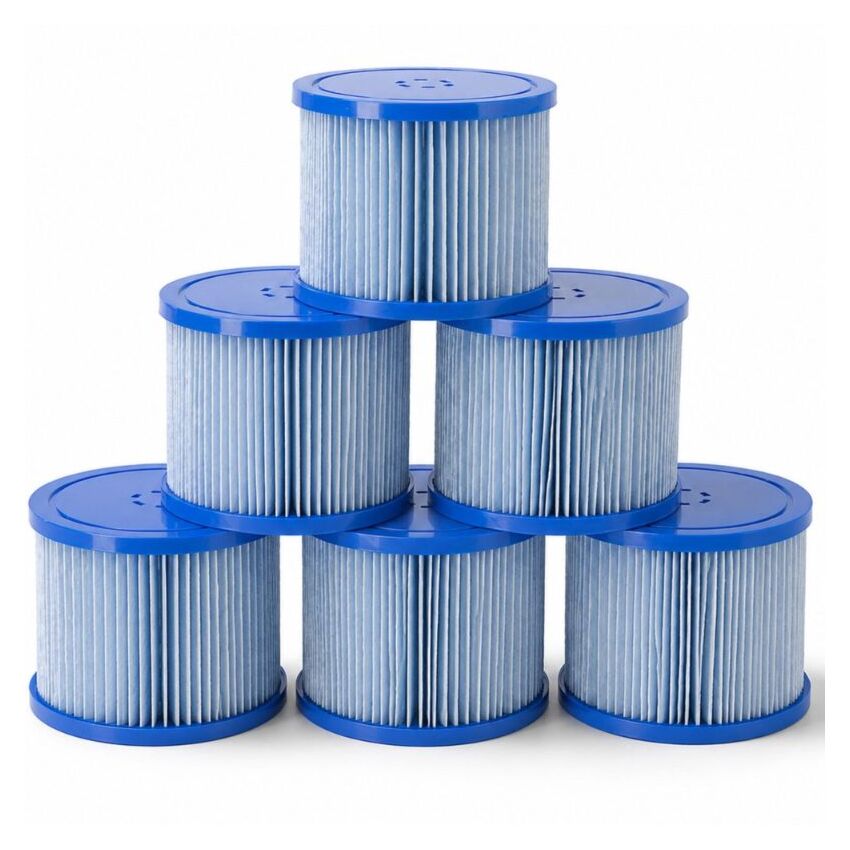 Antimikrobiální filtr pro lázeňské bazény 6 kusů